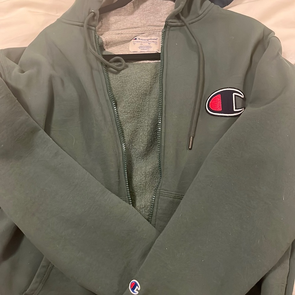 Champion Zip Up Hoodie